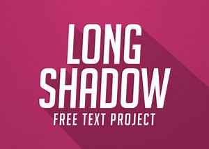 Long Shadow Text | Free After Effects Project | Enchanted Media