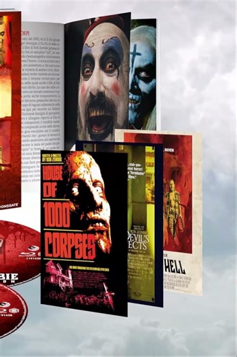 Rob Zombie Boxset [Limited Edition Midnight Classics 3 Blu-ray & Bonus Blu-ray & Cards] #SHORTS