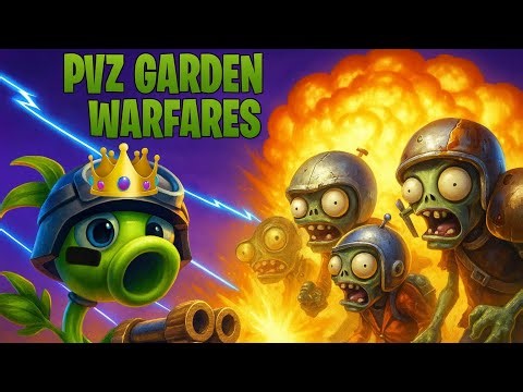 [LIVE] BATTLING IN THE GARDEN WARFARE|PVZ GW1|LG
