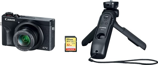 Canon PowerShot G7 X Mark III Video Creator Kit - Black