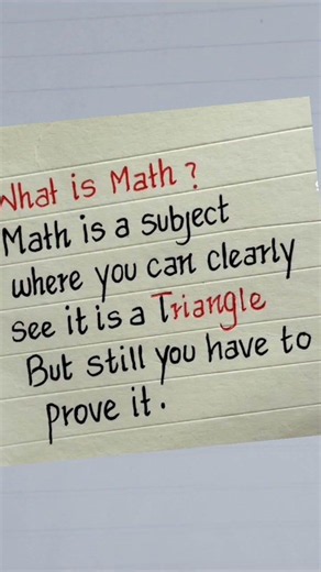 Definition of Math ✔️