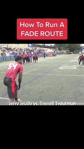 Master the Fade Route: Football Technique Breakdown