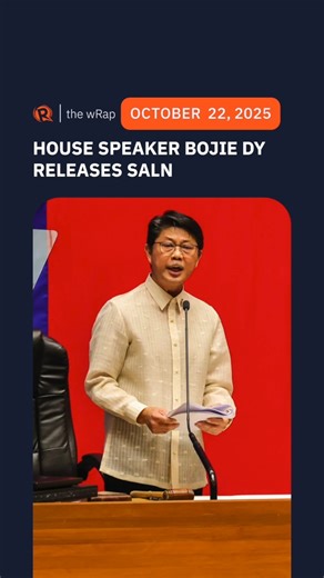 Speaker Bojie Dy publicizes his Statement of Assets, Liabilities, and Net Worth or SALN Wednesday, October 22 declaring a net worth of P74.02 million. His assets total P121.14 million, including P32.53 million in 11 agricultural lots, a residential lot, and three residential houses. Full story: https://www.rappler.com/philippines/speaker-bojie-dy-releases-saln-orders-review-disclosure-rules/ | Rappler