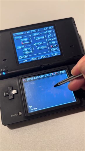 KORG DS-10 PLUS KAOSS PAD SOLO on a Nintendo DSi