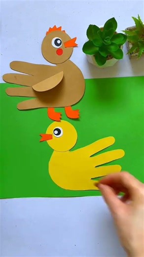 DIY Bird Paper Craft 🐦🕊 Easy Tutorial...#diy #craft #easytutorial #trending #viral #shorts #foryou