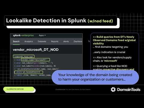 Domain Risk & Lookalike Detection in Splunk