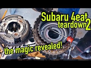 Tearing down a Subaru Automatic Transmission | Part 2