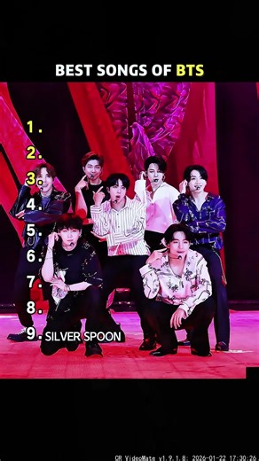 TOP 8 BEST BTS SONGS#BTS#TOP8#bestsongs#fyp