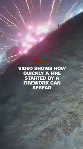 A firework ignited a three-acre grass fire at a park in San Francisco. All types of fireworks are illegal in the city. | CNN