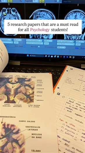 Socially Souled | Psychology on Instagram: "All your professors will tell you to develop the habit of reading research papers. Well, here is where you should start! 1. This meta-analysis synthesises 50+ years of research to clarify how self-control deficits predict anxiety/depression and influence perseverative negative thinking - super useful for students learning clinical, developmental, or cognitive psychology mechanisms. 2. Using ecological momentary assessment (EMA), researchers unveil how