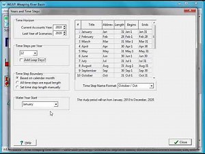Choosing the Best Timestep for your WEAP Model