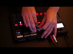 Korg electribe 2 (electribe sampler) 1-bar techno jam