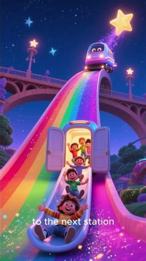 The Sky Train #animationstory #storytime #cartoonvideo #fyp #kidsanimation