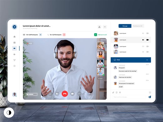 Perfect👌 Online Video Calling App📱 UI Designs