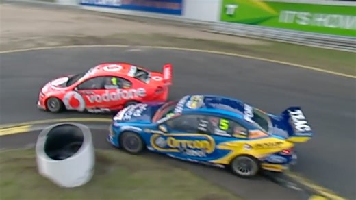 When an iconic rivalry reached boiling point 😱 Relive the final laps of 2012 Sandown 500's thriller finish! | Supercars