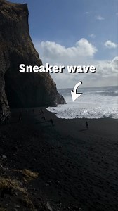 Sneaker Waves At Reynisfjara