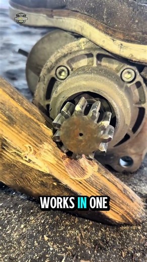 how to check the starter bendix #ignition #starter #repair #mechaniclife