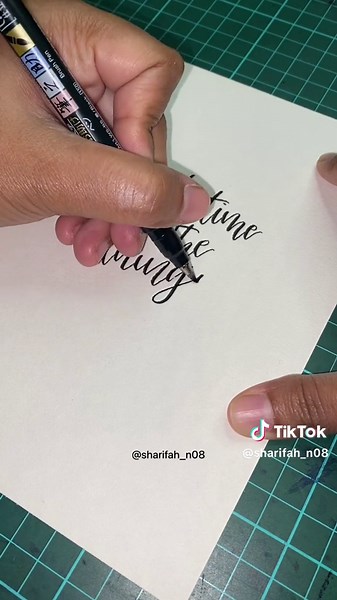 Current Hand Lettering and Calligraphy Project