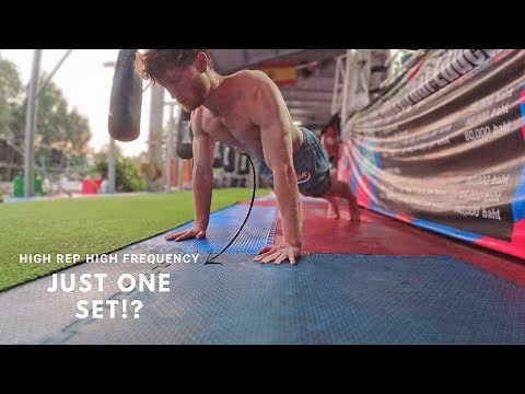High Rep High Frequency Training - One Set to Failure Method
