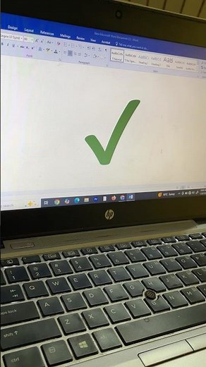 Tick Mark Shortcut Key In MS Word | Checkmark Symbol ✅ | #shorts