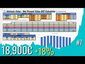 Intrinsic Value Calculator - Hello guys, today I'm sharing with you a tool I made some time ago to calculate what a business is worth. It's a DCF NPV and I think playing with it shades light into what goes into pricing a business. Google sheet's link is in the description of the video. Enjoy!