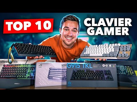TOP 10 : MEILLEURS CLAVIERS GAMER FIN 2023