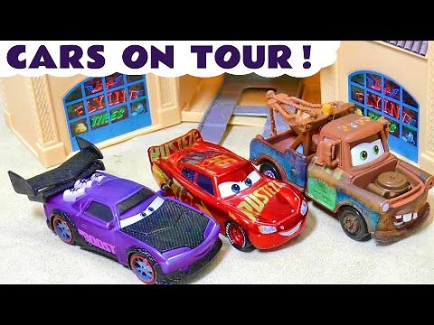 Radiator Springs Racing Tour with Toy Car McQueen