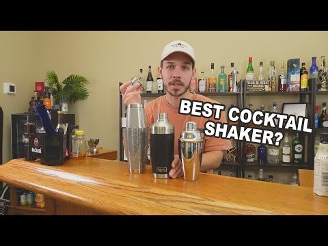 The Best Type of Cocktail Shaker | Home Bar Essentials | Boston vs Cobbler