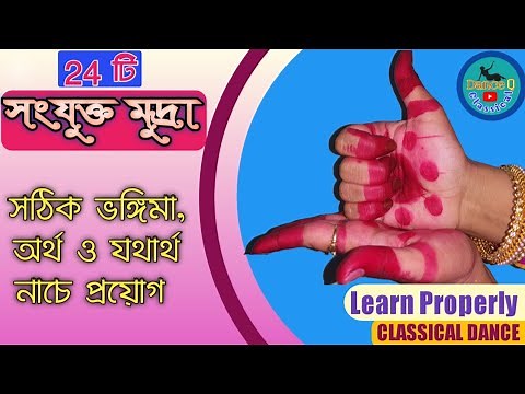 Samyukta Hasta Mudra with Meaning and Uses | Nacher Mudra | Classical Dance Tutorial for beginners