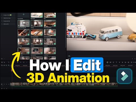 How I Edit My 3D Animation Using AI Filmora 14 Editor