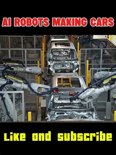 Robot Taking Over Car Manufacturing in China #ai #carmanufacturing #robot