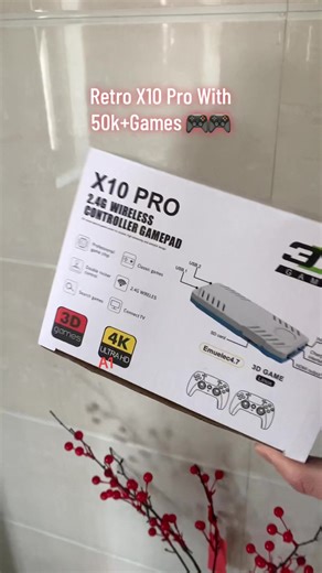 Classic X10 HDMI Game Controller for Retro Gaming Fun