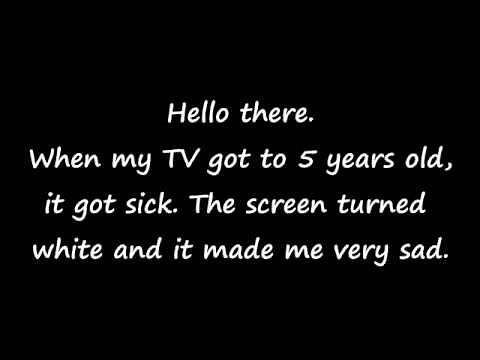 LG HD TV White screen fix