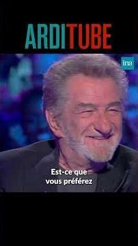 Does Eddy Mitchell prefer Johnny Hallyday or Sardou? 😂🤔 #INA #Arditube