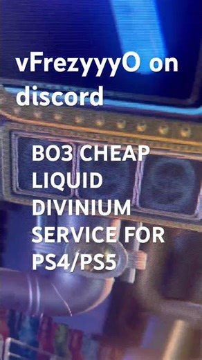 BO3 CHEAP LIQUID DIVINIUM SERVICE FOR PS4/PS5 #callofduty #blackops3 #cod #bo3 #liquiddivinium