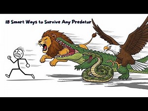 18 Smart Ways to Survive Any Predator - Stickman Edition