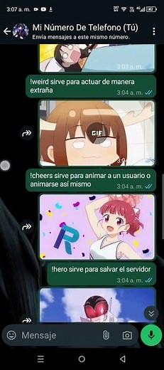 Los 10 comandos secretos de nekotina bot de discord