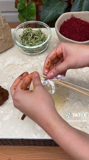 another hobby added to the list #incensemaking #incense #herbalism | making incense