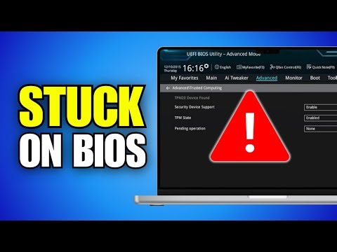 How To Fix Computer Stuck On BIOS Screen