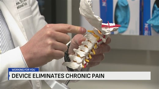 Spinal stimulation device offers relief for chronic pain