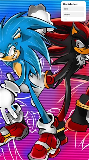 Sonic and shadow doing handstand #sonicandshadow ￼