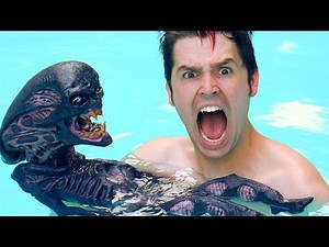 BABY ALIEN FOUND IN POOL!