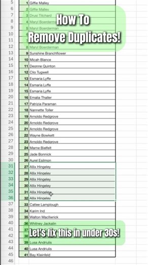 How to remove duplicates in Excel (3 methods)
