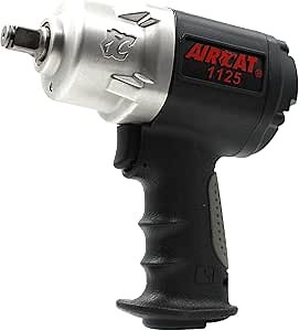 AIRCAT Pneumatic Tools 1125: 1/2" Composite Impact Wrench 1250 ft-lbs