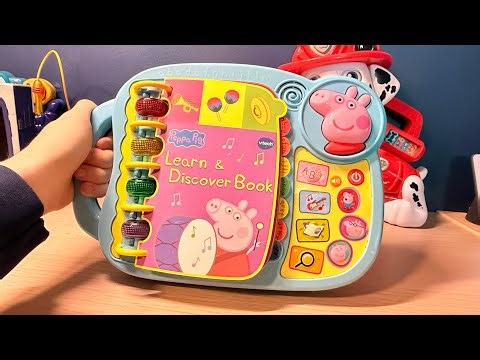 VTech Peppa Pig Learn & Discover Book - Part 1