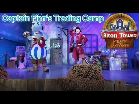 Captain Finn’s Training Camp show Pirate Takeover 2026 at Alton Towers Resort