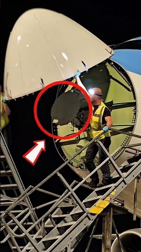 The Secret of the Strange Object Behind the Aircraft Nose?