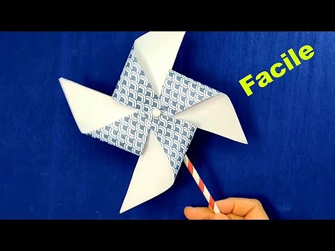 Comment faire un moulin à vent facile
