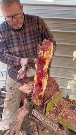 My very first squirrel carving. | Tiller and Twig | Facebook