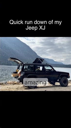 XJ camper build project run down